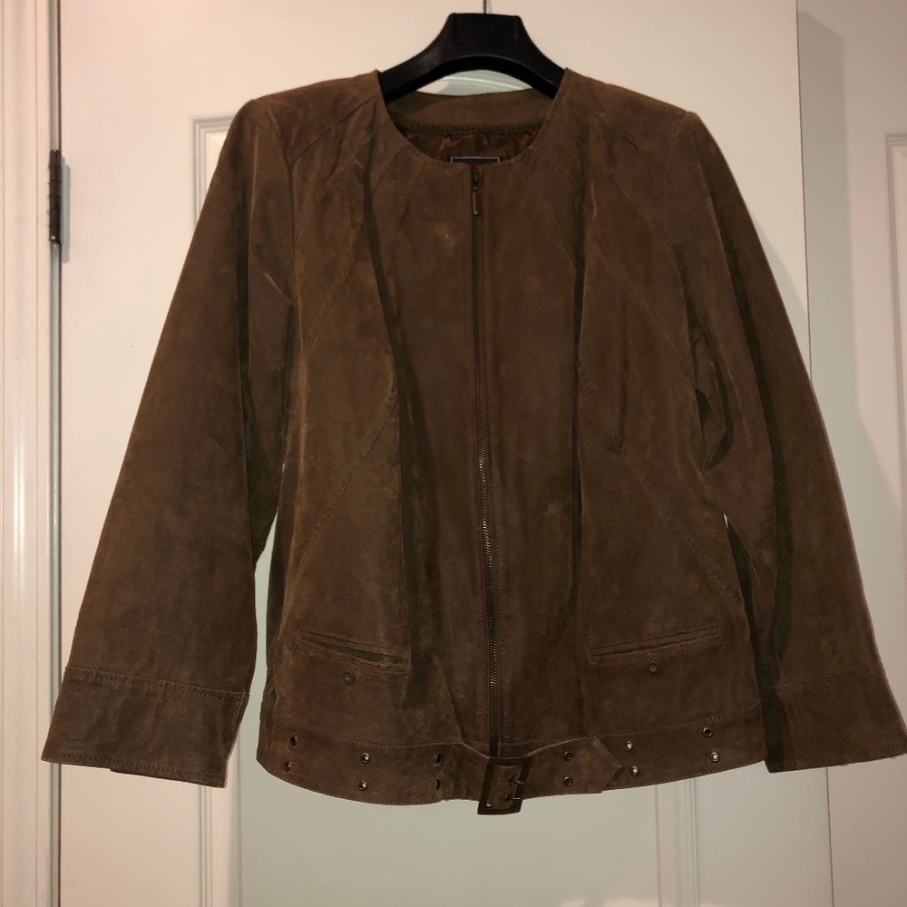 Bradley Bayou fully lined Suede Motto jacket
